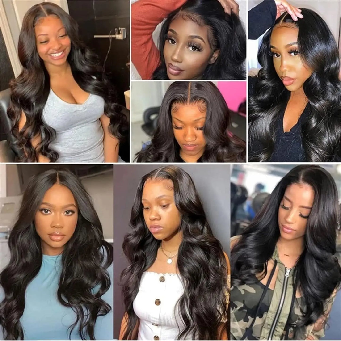 13x4 Body Wave Lace Front Pre-Plucked Human Hair Wig