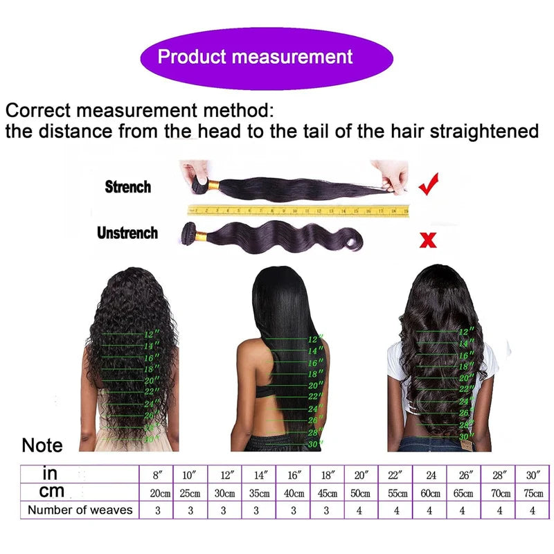 Ombre Brazilian Human Hair Bundles - 1B/99J